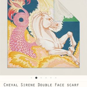 New. Giftable Hermes 90 silk scarf